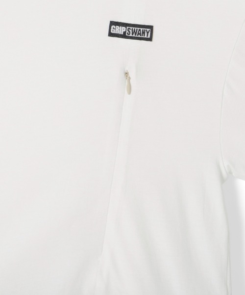 GRIP SWANY(グリップスワニー)の「【GSWCT‐293】 HYBRID DRESS(Tシャツ/カットソー・レディース・ホワイト/ブラック・S/M)」の11枚目の写真