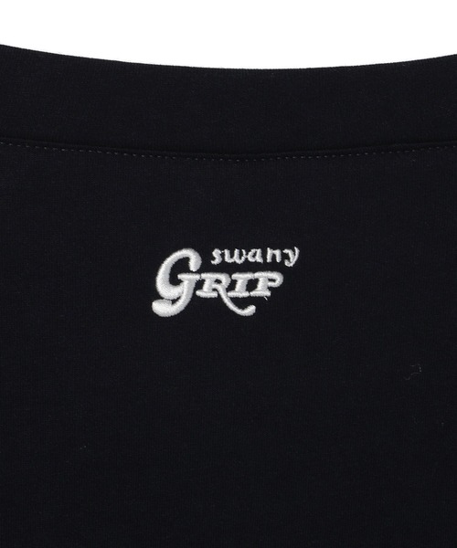 GRIP SWANY(グリップスワニー)の「【GSWCT‐293】 HYBRID DRESS(Tシャツ/カットソー・レディース・ホワイト/ブラック・S/M)」の5枚目の写真