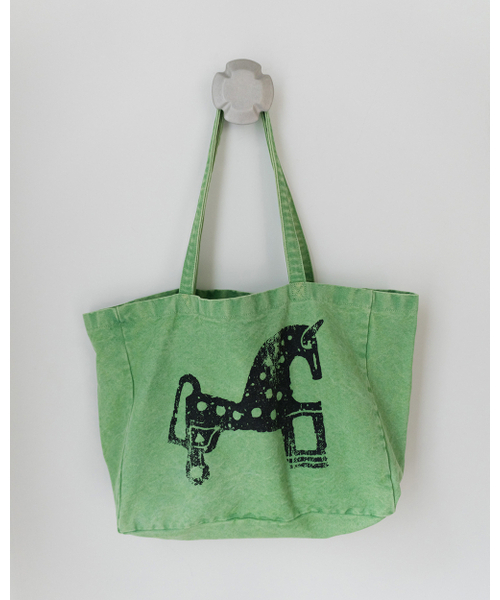 SILENTSYLLABLE（サイレント シラブル）の「Patina Tote Bag / Sage（トートバッグ・メンズ・その他・OS）」の4枚目の写真