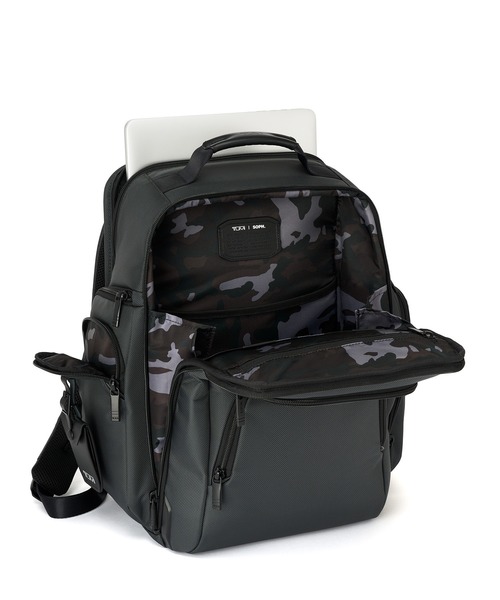 TUMI(トゥミ)の「【TUMI | SOPH.】TUMI ALPHA(アルファ)トゥミ・ブリーフ・パック(A4/PC15インチまで対応)(バックパック/リュック・メンズ・グレー系その他2・FREE)」の7枚目の写真