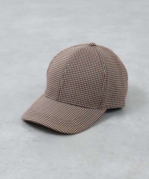 collex(コレックス)の「【 Ruben / ルーベン 】ガンクラブチェック キャップ ユニセックス WEB限定(キャップ・レディース・レッド系その他/ブラック系その他・フリー)」の9枚目の写真