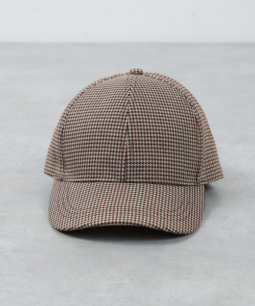 collex(コレックス)の「【 Ruben / ルーベン 】ガンクラブチェック キャップ ユニセックス WEB限定(キャップ・レディース・レッド系その他/ブラック系その他・フリー)」の10枚目の写真