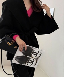 YUGA（ユーガ）の「YUGA_YGMC　　Korean-style　Oversized Hooded Belted Robe Coat（その他アウター）」