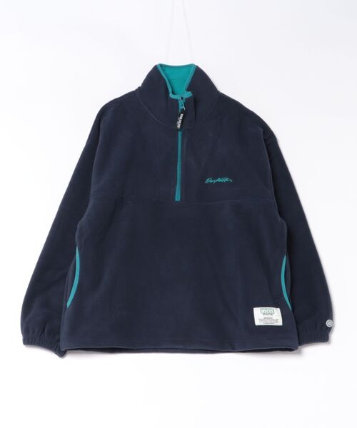 GEORGE'S(ジョージズ)の「【DISCUS】フリースZIPプルオーバー(その他トップス・メンズ・グレー系その他/ネイビー/パープル・MEDIUM/LARGE)」の1枚目の写真
