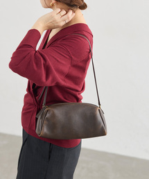 TIME（タイム）の「TIME/タイム TRAPE LAMB LEATHER BAG バッグ TM2G7ABGC01W（ショルダーバッグ）」