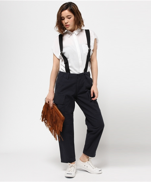 RODEO CROWNS WIDE BOWL（ロデオクラウンズワイドボウル）の「カーゴ パンツ（その他パンツ・レディース・カーキ/ネイビー・MEDIUM/SMALL）」の3枚目の写真