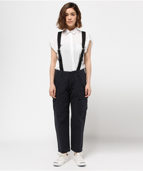 RODEO CROWNS WIDE BOWL（ロデオクラウンズワイドボウル）の「カーゴ パンツ（その他パンツ・レディース・カーキ/ネイビー・MEDIUM/SMALL）」の10枚目の写真