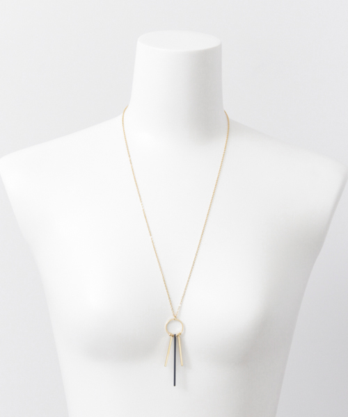 SENSE OF PLACE by URBAN RESEARCH(センスオブプレイスバイアーバンリサーチ)の「コンビスティックネックレス(ネックレス・レディース・ネイビー/ホワイト/バーガンディー・FREE)」の7枚目の写真