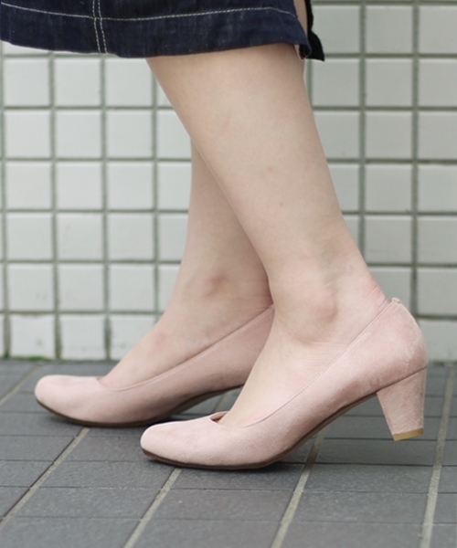 LE TALON(ルタロン)の「5cmVカットフトヒールパンプス◆(パンプス・レディース・ライトグレー/ピンク/ブラック/サックスブルー/イエロー/グレー系その他・36.5/37/36/38/35/35.5/37.5)」の6枚目の写真