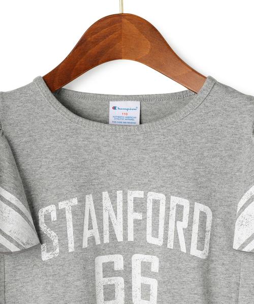 Champion（チャンピオン）の「【KIDS】別注 Champion(チャンピオン) ラッフルワンピース ◆（ワンピース・キッズ・グレー/ブラック/ライトブルー/ネイビー・100cm/130cm/120cm/110cm）」の16枚目の写真