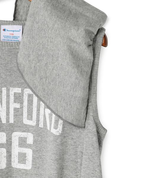 Champion（チャンピオン）の「【KIDS】別注 Champion(チャンピオン) ラッフルワンピース ◆（ワンピース・キッズ・グレー/ブラック/ライトブルー/ネイビー・100cm/130cm/120cm/110cm）」の5枚目の写真