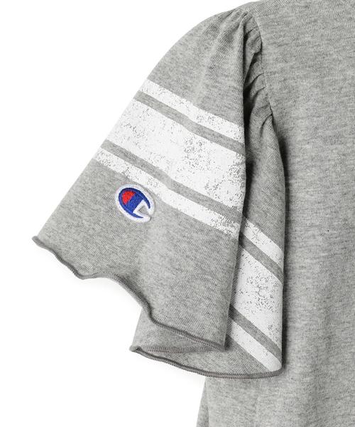 Champion（チャンピオン）の「【KIDS】別注 Champion(チャンピオン) ラッフルワンピース ◆（ワンピース・キッズ・グレー/ブラック/ライトブルー/ネイビー・100cm/130cm/120cm/110cm）」の9枚目の写真