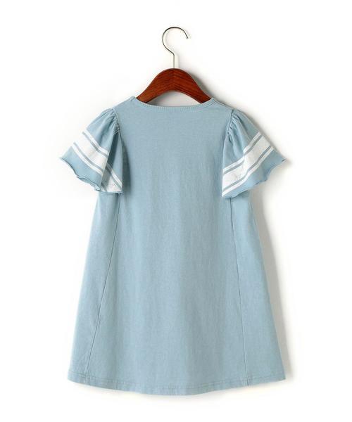 Champion（チャンピオン）の「【KIDS】別注 Champion(チャンピオン) ラッフルワンピース ◆（ワンピース・キッズ・グレー/ブラック/ライトブルー/ネイビー・100cm/130cm/120cm/110cm）」の20枚目の写真