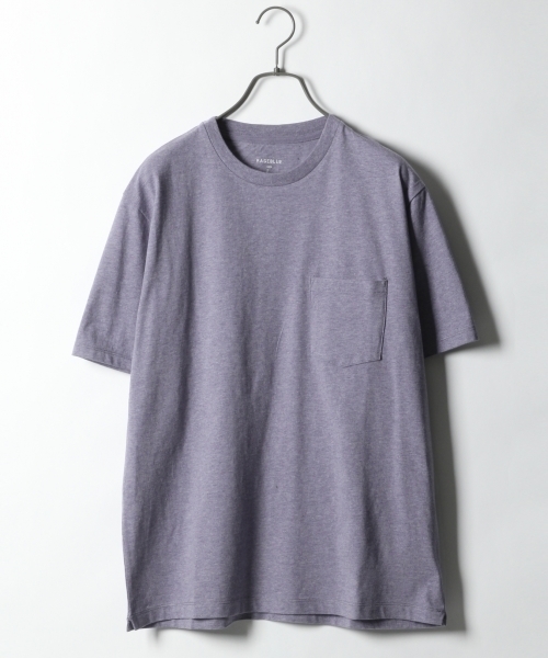 RAGEBLUE(レイジブルー)の「【汗ジミ防止・抗菌防臭】ポケットTシャツ/748866(Tシャツ/カットソー・メンズ・ブラック/マスタード/ピンク/ホワイト/ブルー/グレー/パープル/オフホワイト/オリーブ/ライトブルー/サックスブルー・LARGE/SMALL/MEDIUM)」の10枚目の写真