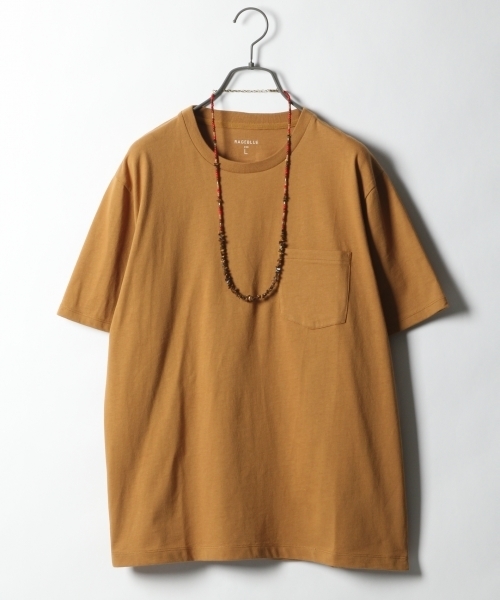 RAGEBLUE(レイジブルー)の「【汗ジミ防止・抗菌防臭】ポケットTシャツ/748866(Tシャツ/カットソー・メンズ・ブラック/マスタード/ピンク/ホワイト/ブルー/グレー/パープル/オフホワイト/オリーブ/ライトブルー/サックスブルー・LARGE/SMALL/MEDIUM)」の11枚目の写真