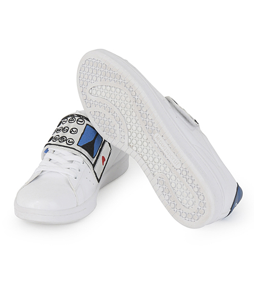 le coq sportif（ルコックスポルティフ）の「ミュージアムナビシューズ（スニーカー・メンズ・ホワイト/ブラック・28/27/26）」の8枚目の写真