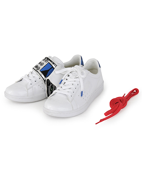 le coq sportif（ルコックスポルティフ）の「ミュージアムナビシューズ（スニーカー・メンズ・ホワイト/ブラック・28/27/26）」の10枚目の写真