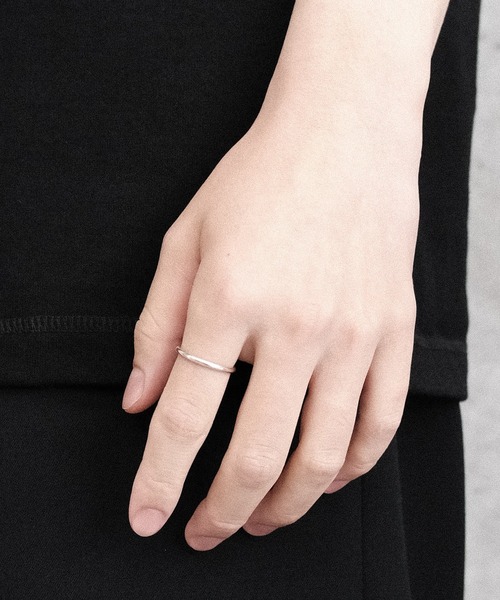Juha（ユハ）の「RING - FLAT - SILVER（リング・メンズ・シルバー系その他/シルバー・17号/13号/15号/19号/11号/9号/7号/5号）」の4枚目の写真