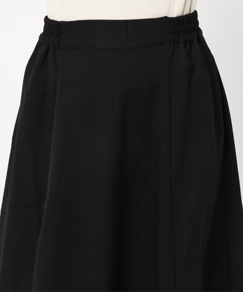 earth music&ecology（アースミュージックアンドエコロジー）の「スキスカロングスカート（スカート・レディース・ブラック/ピンク/グレイッシュベージュ/キャメル/ネイビー・FREE）」の9枚目の写真