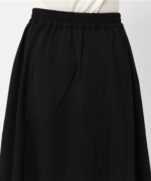 earth music&ecology（アースミュージックアンドエコロジー）の「スキスカロングスカート（スカート・レディース・ブラック/ピンク/グレイッシュベージュ/キャメル/ネイビー・FREE）」の12枚目の写真