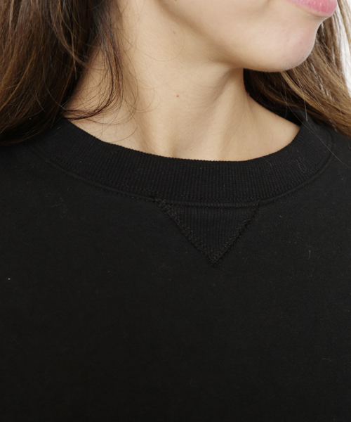 DOUBLE NAME(ダブルネーム)の「ブロッキング裏毛PO(スウェット・レディース・ブラック/レッド/グリーン・FREE)」の10枚目の写真