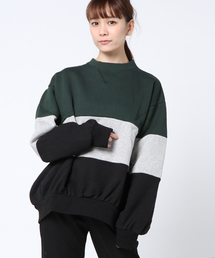 DOUBLE NAME | ブロッキング裏毛PO(スウェット)