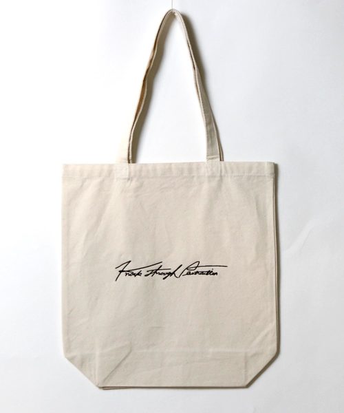 knock through abstraction（ノックスルーアブストラクション）の「【knock through abstraction/ノックスルーアブストラクション】sign logo tote/サインロゴ刺繍トート（トートバッグ・レディース・グレー/ブラック/ベージュ/ネイビー/その他1/その他2/その他4/その他3/その他5/レッド/その他6・FREE）」の13枚目の写真
