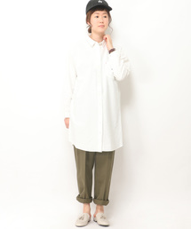 LBC | コットンオックスシャツワンピース                 (ワンピース)