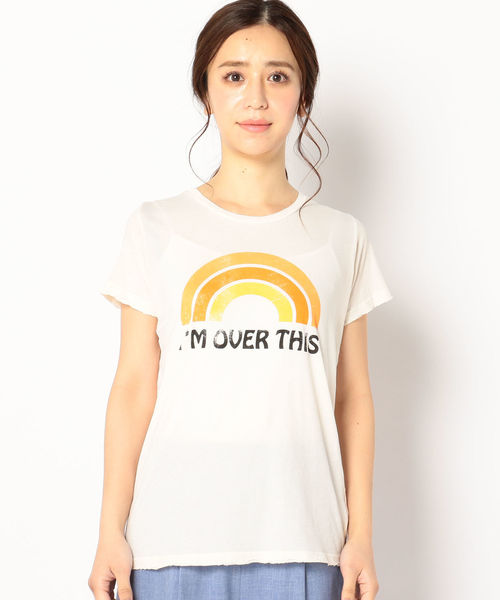 Khaju（カージュ）の「GOLDEN DAZE:IM OVER THIS TEE（Tシャツ/カットソー・レディース・ホワイト・ONE SIZE）」の7枚目の写真