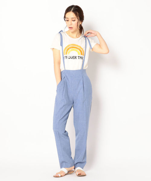 Khaju（カージュ）の「GOLDEN DAZE:IM OVER THIS TEE（Tシャツ/カットソー・レディース・ホワイト・ONE SIZE）」の2枚目の写真