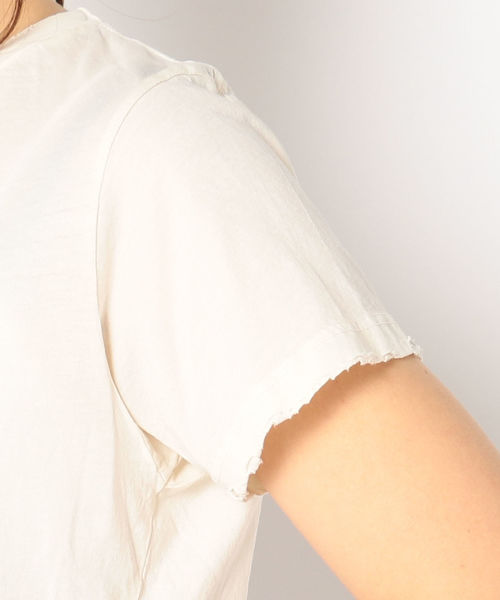 Khaju（カージュ）の「GOLDEN DAZE:IM OVER THIS TEE（Tシャツ/カットソー・レディース・ホワイト・ONE SIZE）」の4枚目の写真