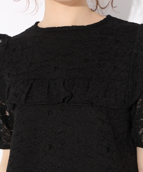 Heather（ヘザー）の「フロントフリルレースＴ　793828（Tシャツ/カットソー・レディース・ブラック/アイボリー/ヘザーグレー・FREE）」の16枚目の写真