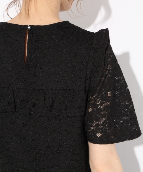 Heather（ヘザー）の「フロントフリルレースＴ　793828（Tシャツ/カットソー・レディース・ブラック/アイボリー/ヘザーグレー・FREE）」の15枚目の写真