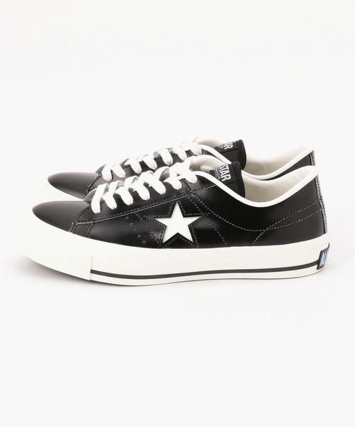 CONVERSE(コンバース)の「<CONVERSE(コンバース)>ONE STAR MADE IN JAPAN レザースニーカー ◆(スニーカー・レディース・ブラック/レッド/その他1・25cm/24.5cm/24cm/23.5cm/23cm)」の5枚目の写真