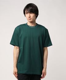 JOHN LAWRENCE SULLIVAN | CREW NECK JACQUARD LOGO TEE(Tシャツ/カットソー)