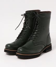 「YOSUKE/ヨースケ」本革レースアップショートブーツ