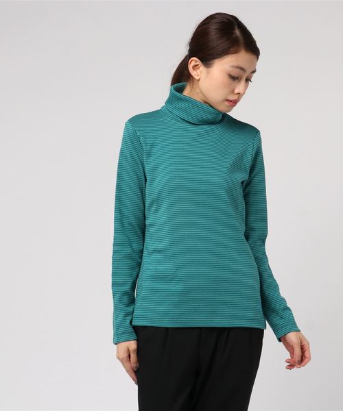 McGREGOR（マックレガー）の「フライスピーチボーダーカットソー（Tシャツ/カットソー・レディース・グレー/レッド/ピンク/アイボリー/グリーン系その他・M/L）」の4枚目の写真