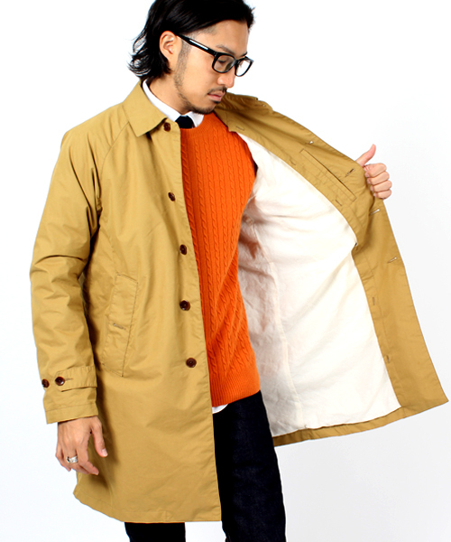 BEAMS(ビームス)の「◎□BEAMS / ダウンライナーステンカラー(ステンカラーコート・メンズ・レッド/ネイビー/ベージュ・SMALL/MEDIUM/LARGE/X-LARGE)」の19枚目の写真