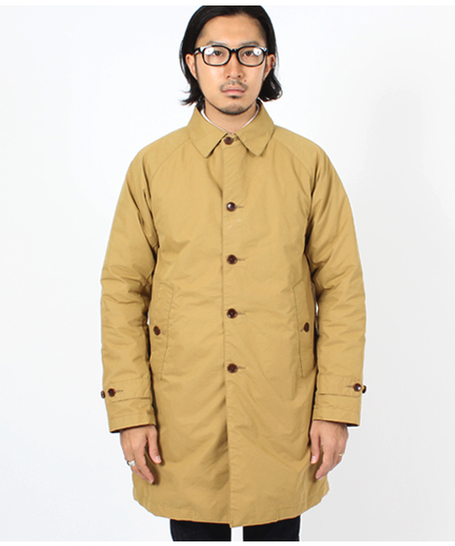 BEAMS(ビームス)の「◎□BEAMS / ダウンライナーステンカラー(ステンカラーコート・メンズ・レッド/ネイビー/ベージュ・SMALL/MEDIUM/LARGE/X-LARGE)」の21枚目の写真