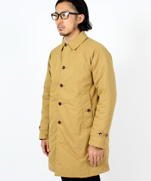 BEAMS(ビームス)の「◎□BEAMS / ダウンライナーステンカラー(ステンカラーコート・メンズ・レッド/ネイビー/ベージュ・SMALL/MEDIUM/LARGE/X-LARGE)」の6枚目の写真