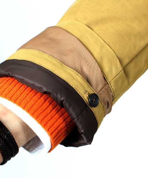 BEAMS(ビームス)の「◎□BEAMS / ダウンライナーステンカラー(ステンカラーコート・メンズ・レッド/ネイビー/ベージュ・SMALL/MEDIUM/LARGE/X-LARGE)」の11枚目の写真