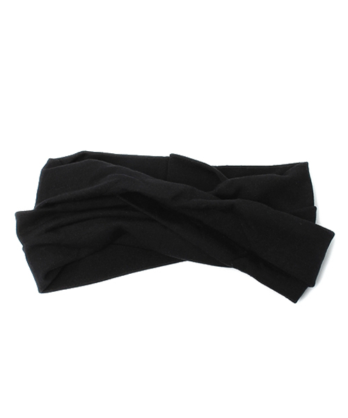ROSE BUD（ローズバッド）の「LR-13257 TWIST TURBAN（ヘアバンド・レディース・ネイビー/グレー系その他/バーガンディー/ブラック・ONE SIZE）」の2枚目の写真