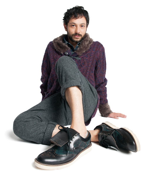 glamb(グラム)の「Floyd check sneakers(スニーカー・メンズ・ブラック/ブラウン/キャメル・1/2/3/4)」の19枚目の写真