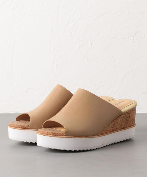 ODETTE E ODILE(オデットエオディール)の「OFC プレーンミュールウェッジ サンダル65(サンダル・レディース・ベージュ/ホワイト/ブラック/シルバー・35/37/36)」の16枚目の写真