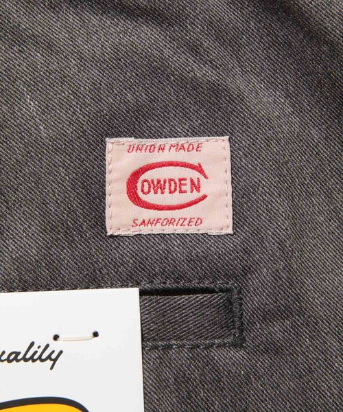 COWDEN（カウデン）の「【COWDEN】1TUCK TROUSERS（その他パンツ・メンズ・ブラック/ダークブラウン/ベージュ/グレー・S/M/L）」の6枚目の写真