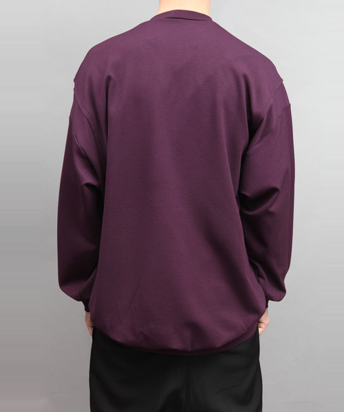 ato(アトウ)の「PEARL KNIT CARDIGAN(カーディガン/ボレロ・メンズ・ブラック/パープル・46/48)」の12枚目の写真