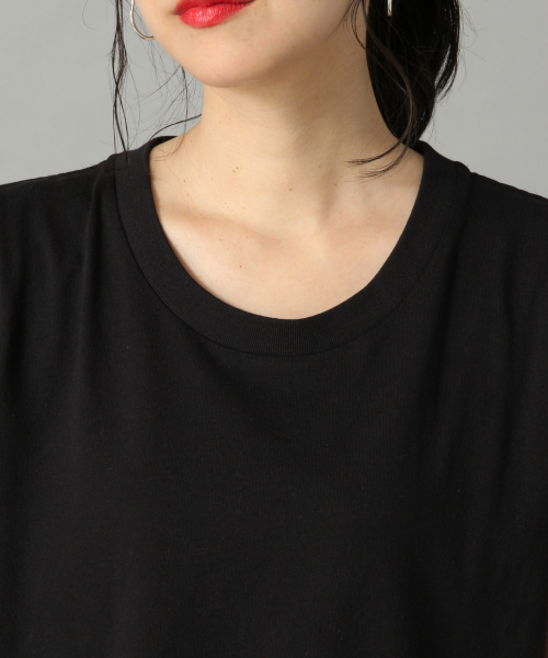 LOWRYS FARM(ローリーズファーム)の「USAコットンワンピースノースリーブ 819829(ワンピース・レディース・ベージュ/チャコールグレー/オフホワイト/ブラウン/ブラック・FREE)」の12枚目の写真