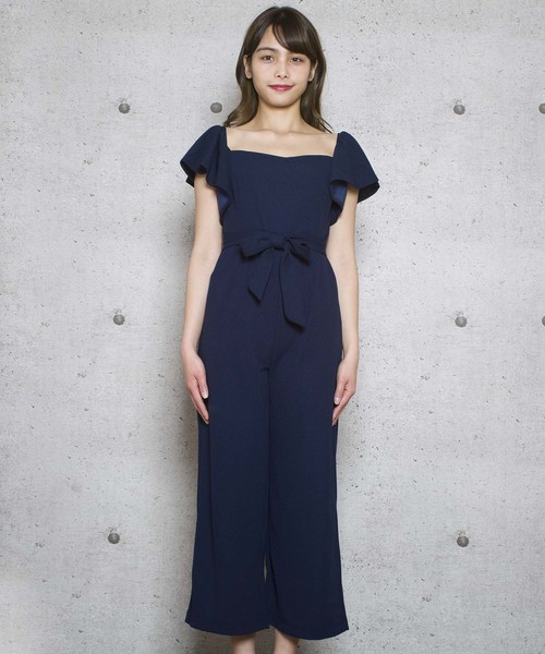 LUGG NAGG(ラグナグ)の「【Jewelobe/ ジュエローブ】2wayカットオールインワン(つなぎ/オールインワン・レディース・ブラック/ネイビー/ピンク・FREE)」の10枚目の写真