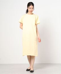 【MADE IN USA】S/S POCKET ONEPIECE LONG / ショートスリーブポケット ワンピース ロング