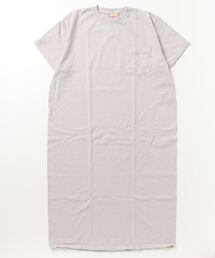 【MADE IN USA】S/S POCKET ONEPIECE LONG / ショートスリーブポケット ワンピース ロング